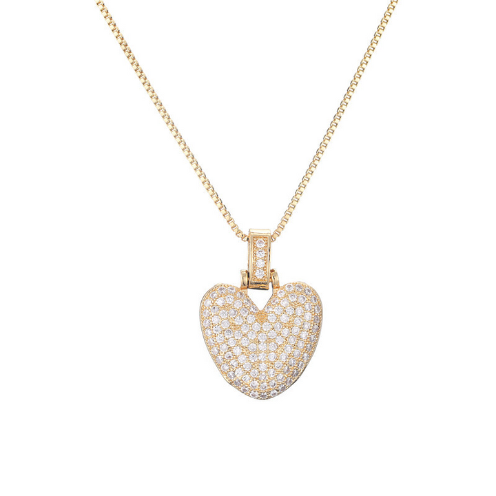 Skanto | 14k Diamant Dazzle Boble Initialhalskjede
