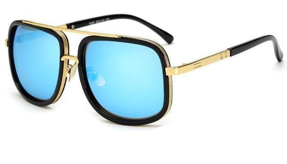 Herren-Sonnenbrille med polarisert Gläsern, UV400-Schutz, leichtem Aluminiumrahmen