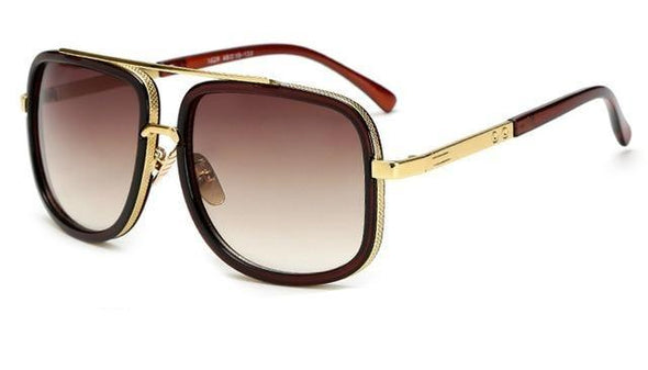 Herren-Sonnenbrille med polarisert Gläsern, UV400-Schutz, leichtem Aluminiumrahmen