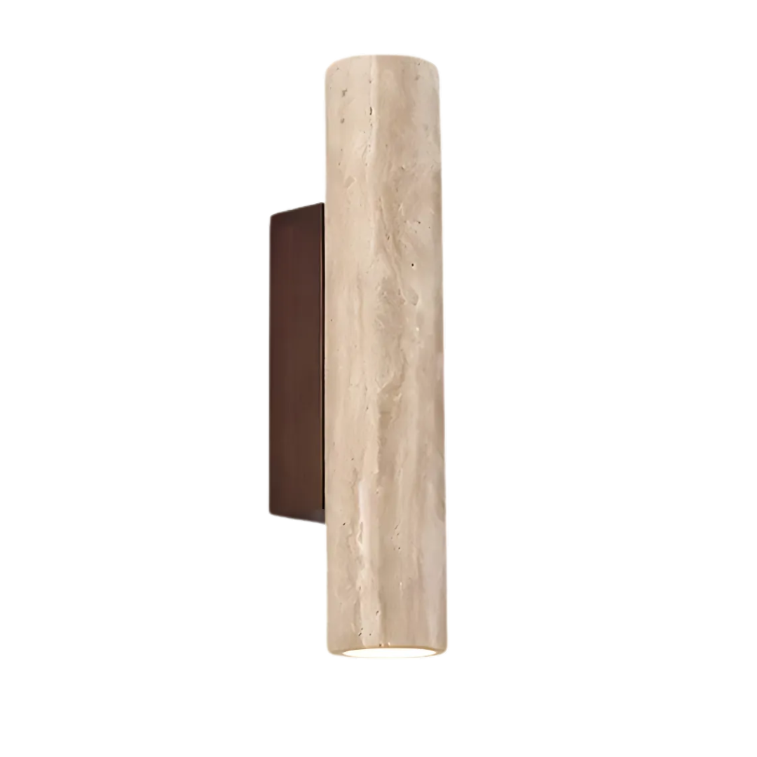 Skanto | Designer LED Vegglampe med Marmorfinish i Wabi Sabi Stil
