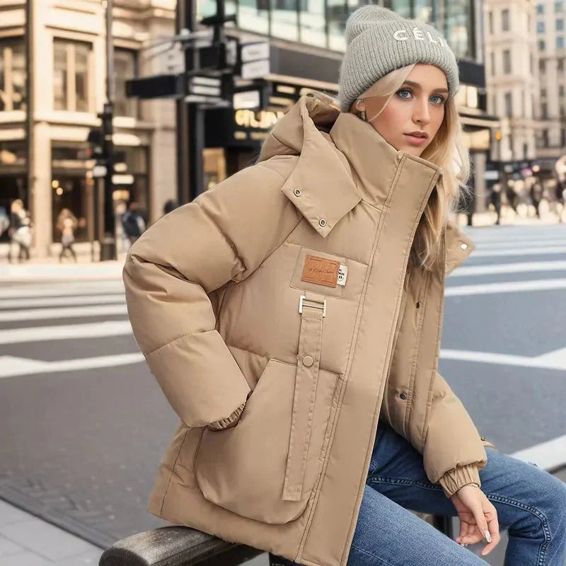 Skanto | SnowShield Vinterjakke Dame | Vanntett og Isolerende | Slim-Fit