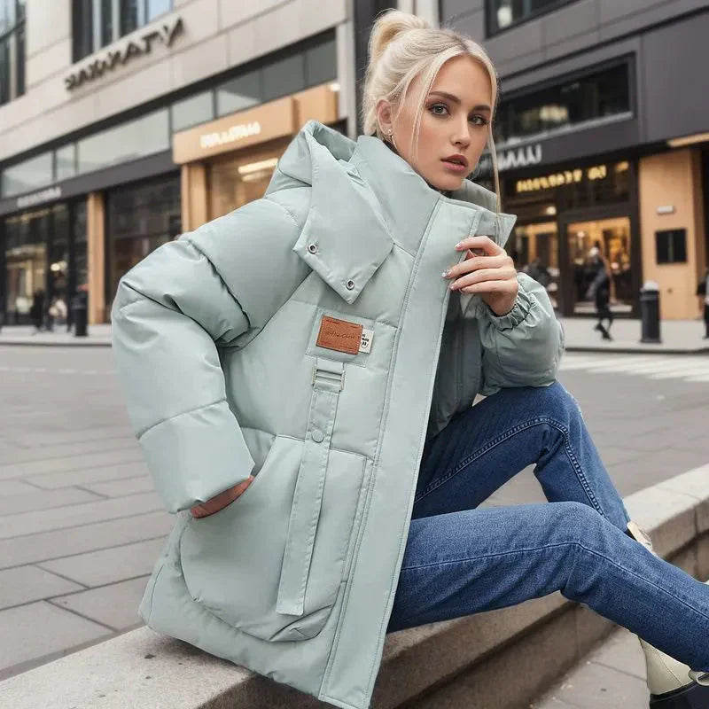 Skanto | SnowShield Vinterjakke Dame | Vanntett og Isolerende | Slim-Fit