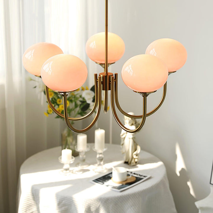Skanto | AuroraGlow - Marshmallow Chandelier