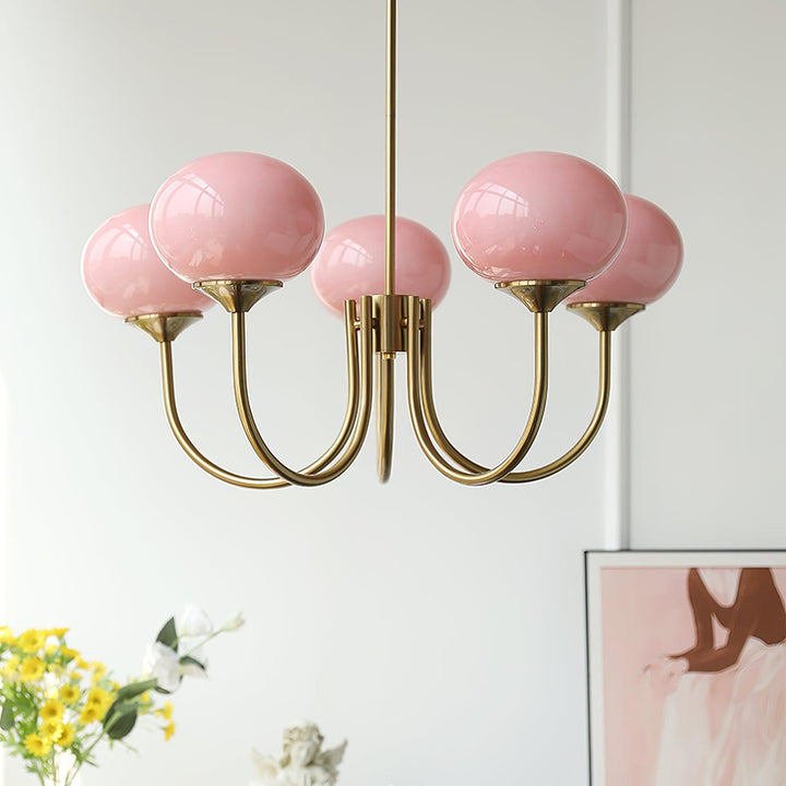 Skanto | AuroraGlow - Marshmallow Chandelier