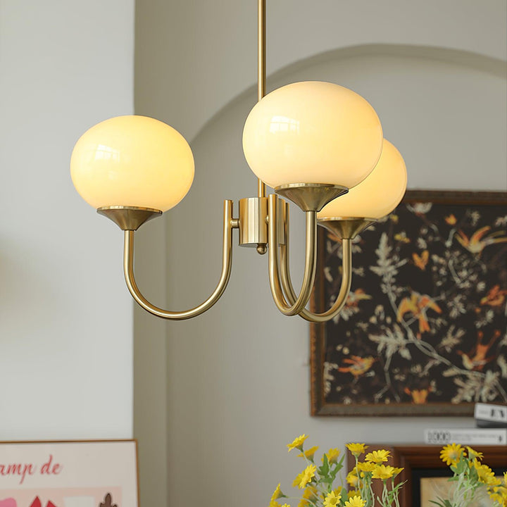 Skanto | AuroraGlow - Marshmallow Chandelier
