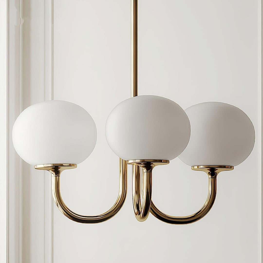 Skanto | AuroraGlow - Marshmallow Chandelier
