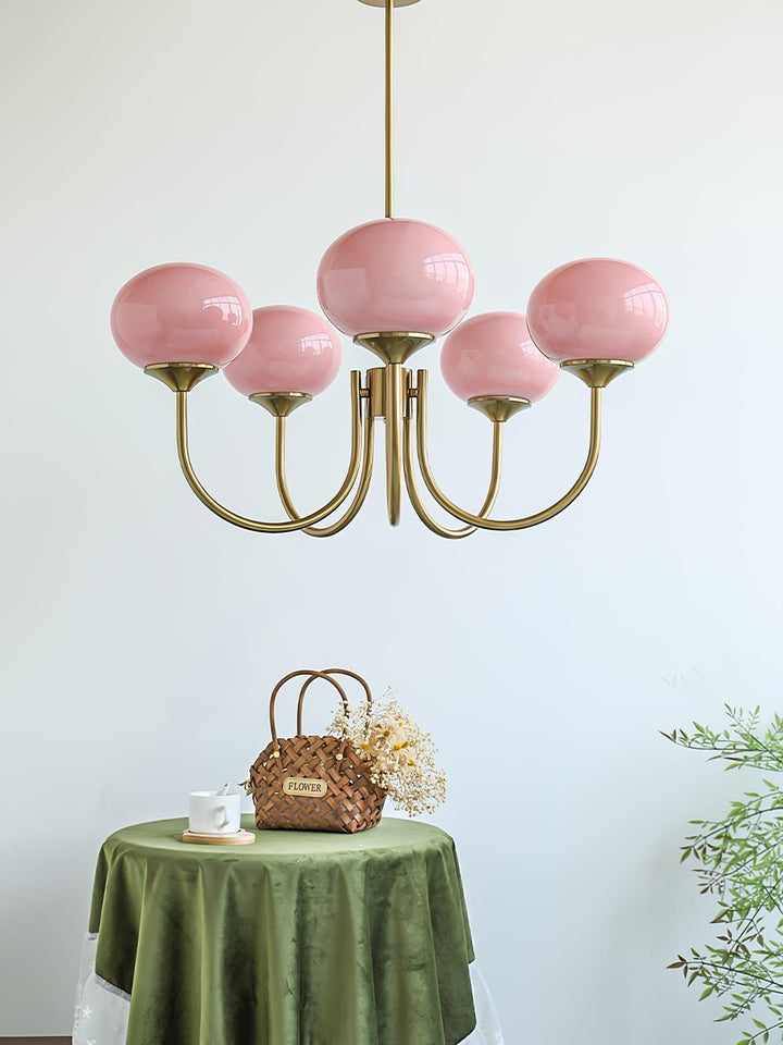 Skanto | AuroraGlow - Marshmallow Chandelier