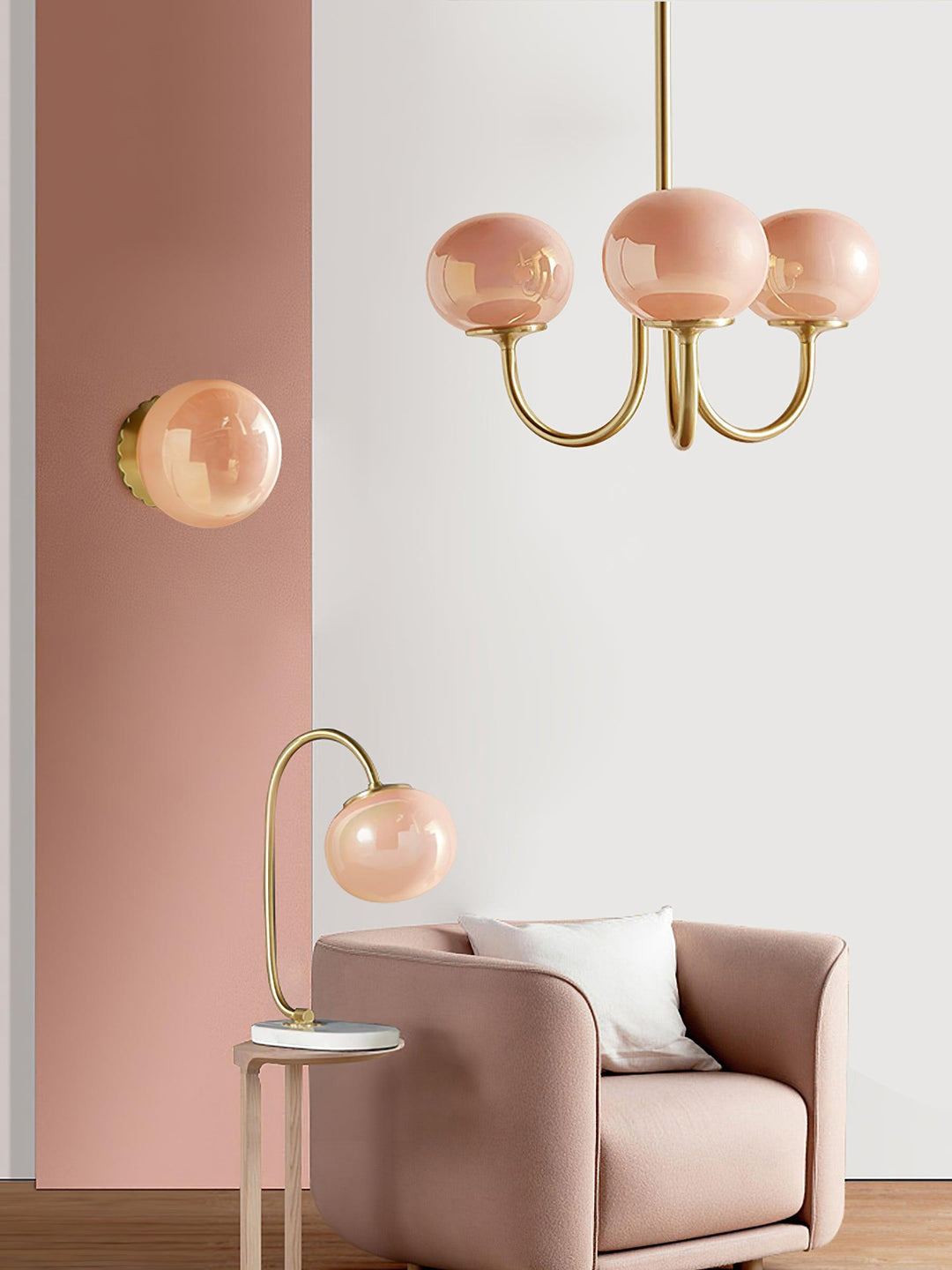 Skanto | AuroraGlow - Marshmallow Chandelier
