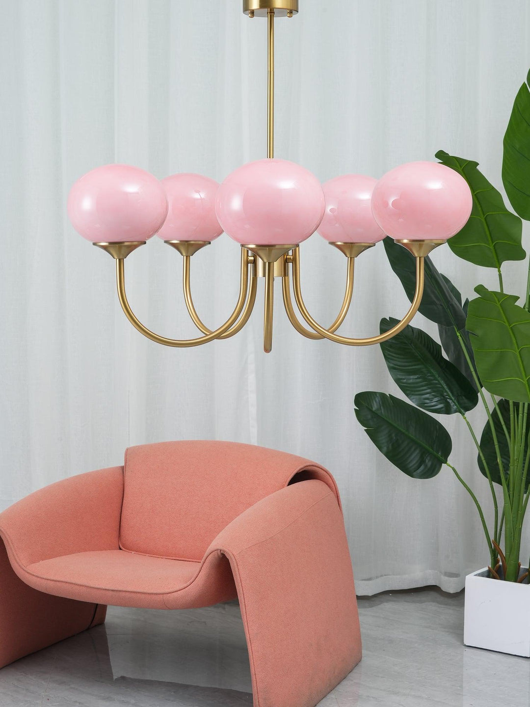 Skanto | AuroraGlow - Marshmallow Chandelier