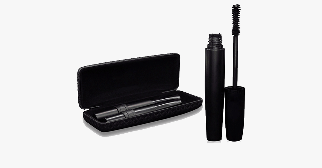 Skanto | Naturlig fiber mascara med 3D fiberøyenvippe transplantasjonsgel - Forlenger vippene dine med 300%!