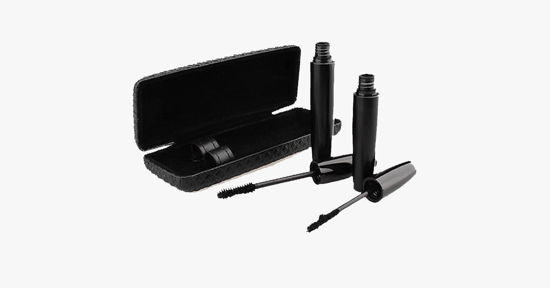 Skanto | Naturlig fiber mascara med 3D fiberøyenvippe transplantasjonsgel - Forlenger vippene dine med 300%!