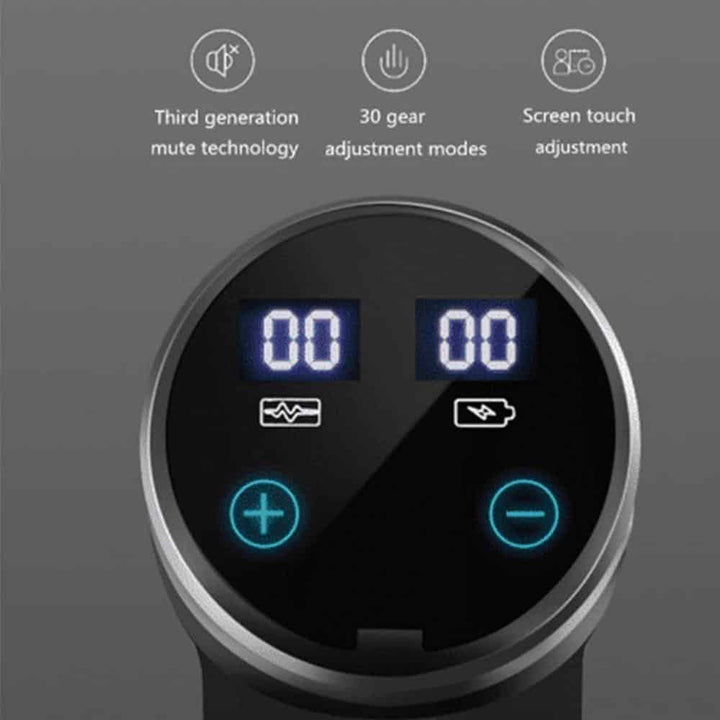 Massage Gun Pro+ mot Muskelverk - med 30 hastighetsnivåer | Skanto
