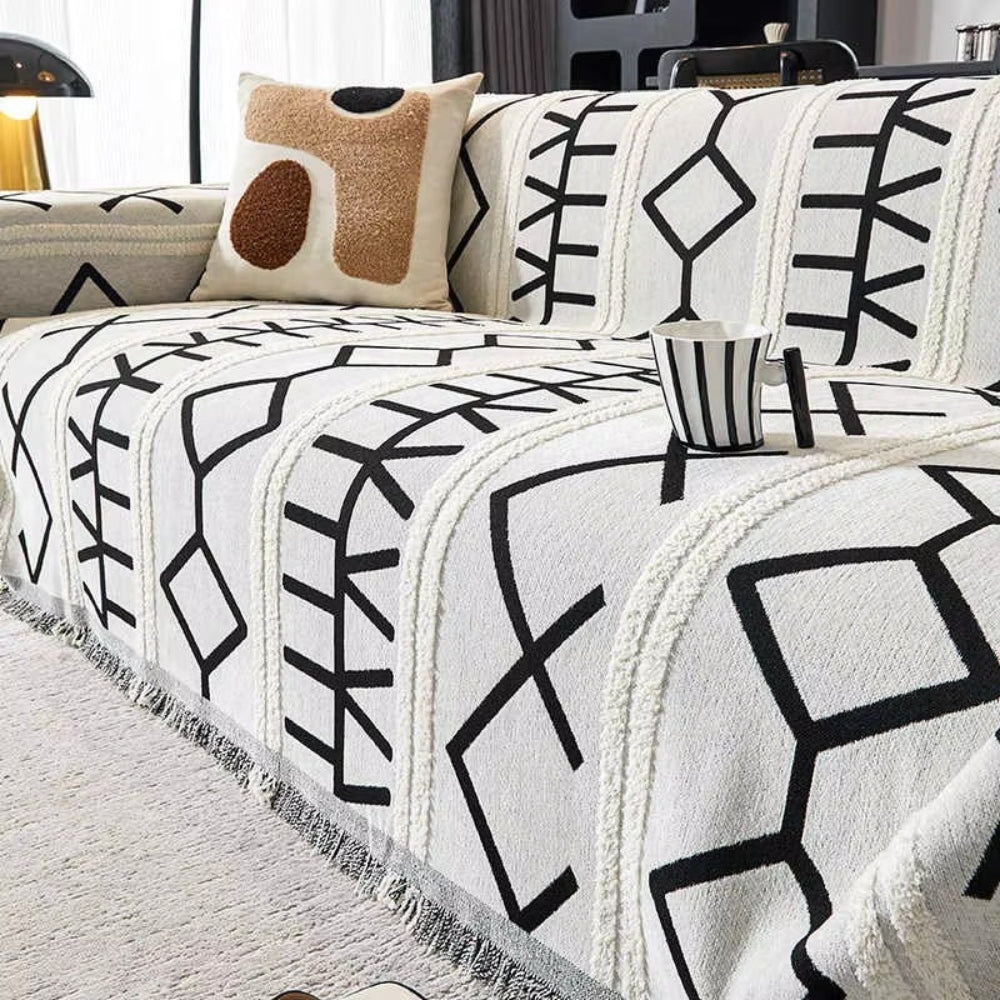 Skanto | Maze Four-Season Chenille Sofa Cover