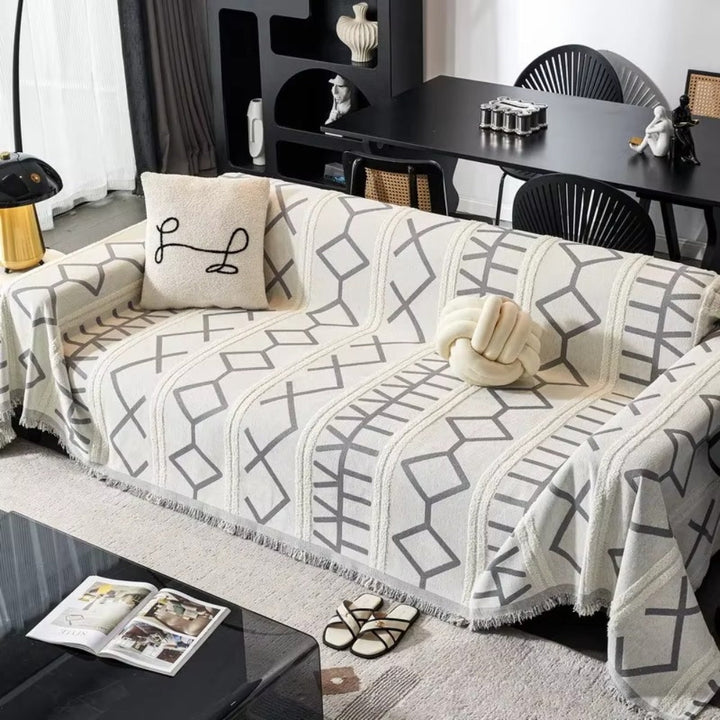 Skanto | Maze Four-Season Chenille Sofa Cover