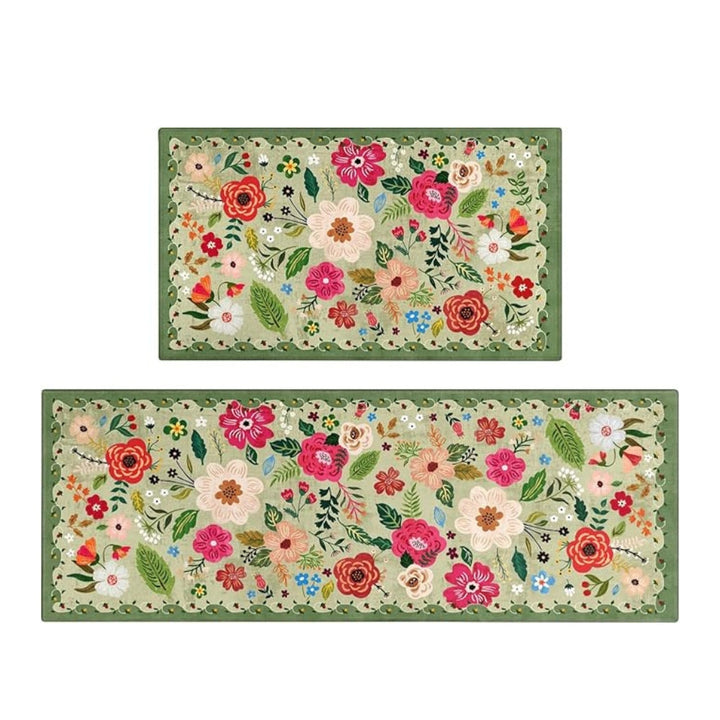 Skanto | Meadow Boho Floral Kjøkkenteppesett