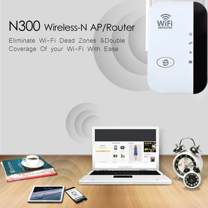 WiFiMax Booster - Kraftig Ekstern WiFi Forsterker Skanto