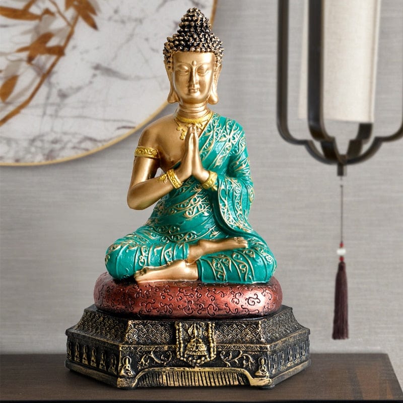 Mediterende Buddha Statue Skanto