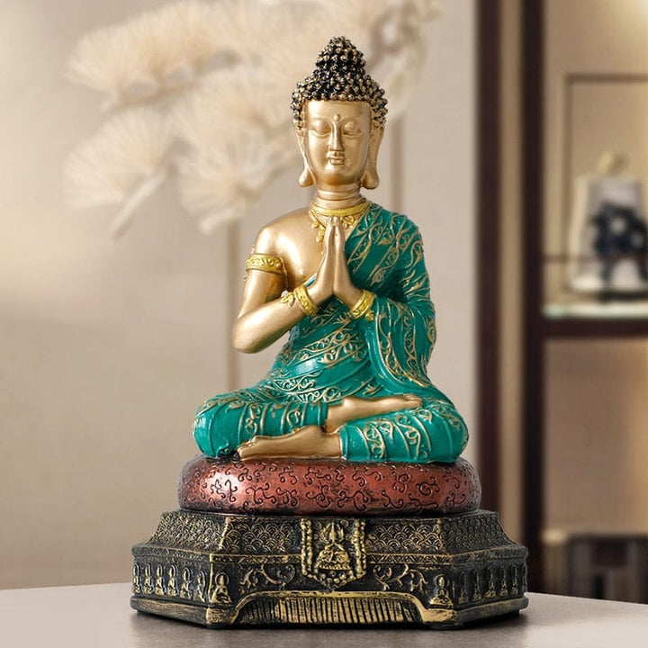 Mediterende Buddha Statue Skanto