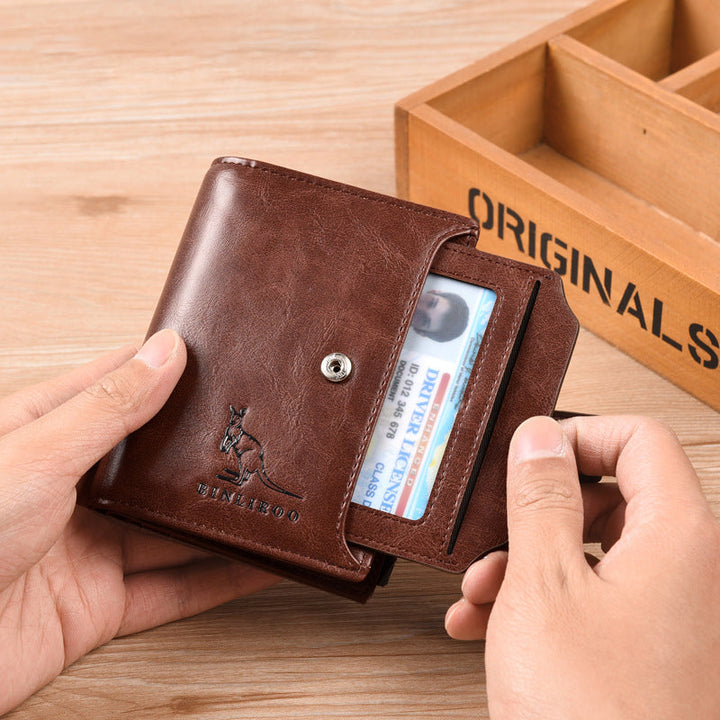 Skanto | Menns RFID-blokkerende bifold lommebok