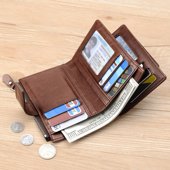 Skanto | Menns RFID-blokkerende bifold lommebok