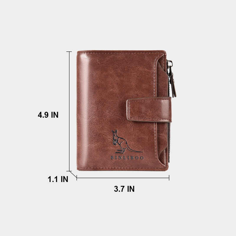 Skanto | Menns RFID-blokkerende bifold lommebok