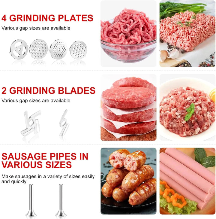 GRINDLIVA Kjøttkvern Tilbehør for KitchenAid | Skanto