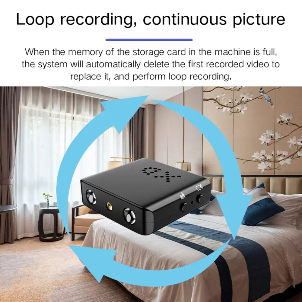 Skanto | Mikro HD Videokamera med WiFi og Lyd
