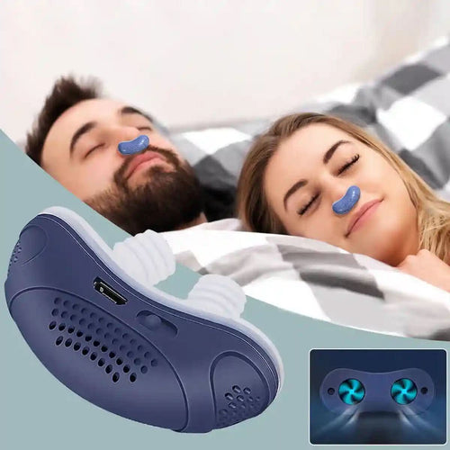 Kompaktes CPAP-Gerät gegen Schnarchen und Schlafapnoe