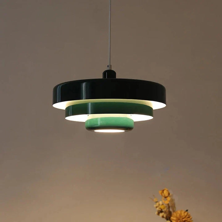Middelaldersk Skandinavisk Pendellampe - Retro Bauhaus Design | Varm LED Belysning | Skanto