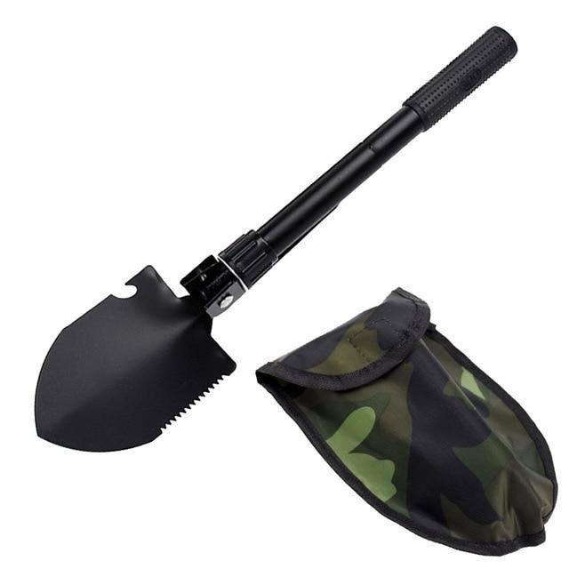 Taktisk militær sammenleggbart spade | Skanto