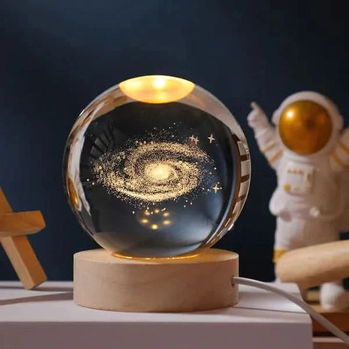 Skanto | Luminous Crystal Ball LED Nattlys Dekor