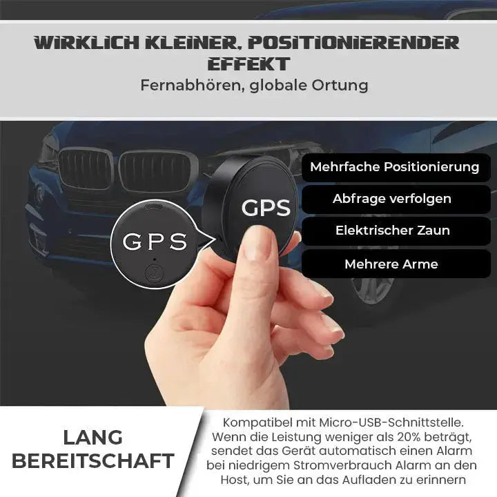 Skanto | Mini Magnetisk GPS Tracker – Hold deg tilkoblet & trygg