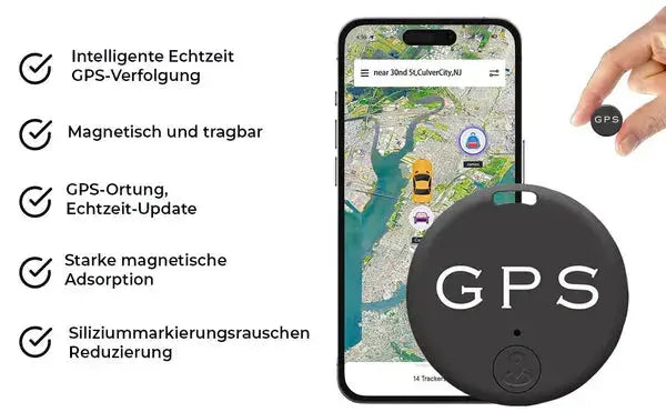 Skanto | Mini Magnetisk GPS Tracker – Hold deg tilkoblet & trygg