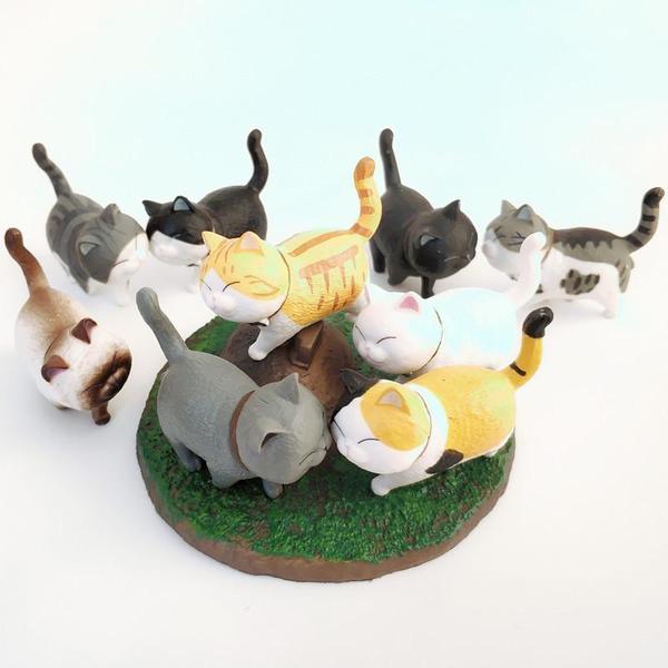 Mini Gåtur Katt Figurer | Skanto