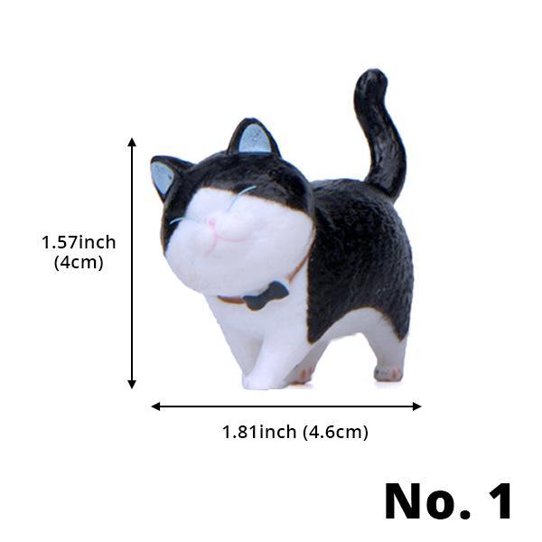 Mini Gåtur Katt Figurer | Skanto