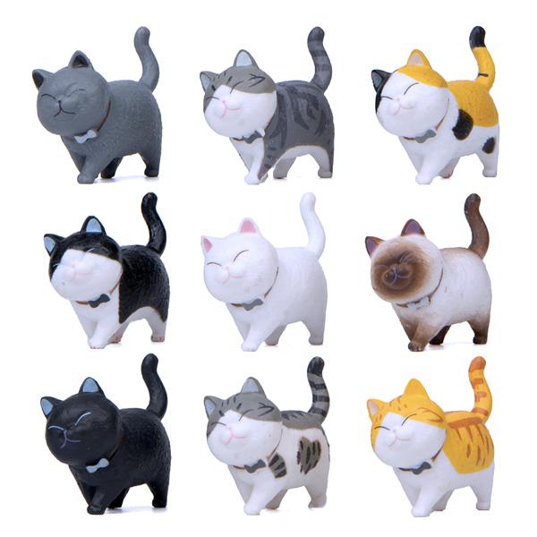 Mini Gåtur Katt Figurer | Skanto