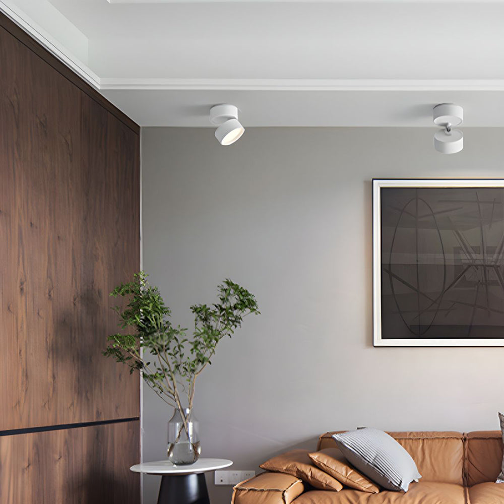 Skanto | MiniAdjust – Justerbar LED Taklampe | 5W Moderne Overflatemontert Spotlight