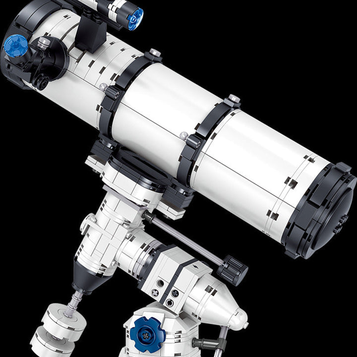Mini astronomisk teleskop byggeklosser leketøy | Skanto