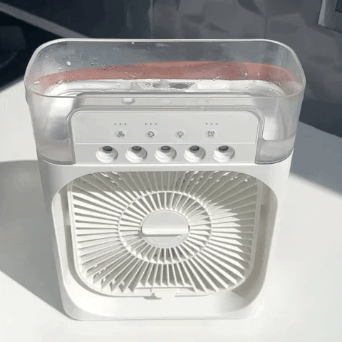 Mini Ice Nebula Vifte 2-i-1 Bærbar | Skanto