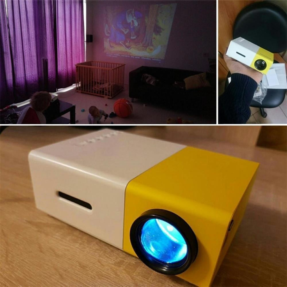 Mini LED Bærbar Prosjektor | Skanto