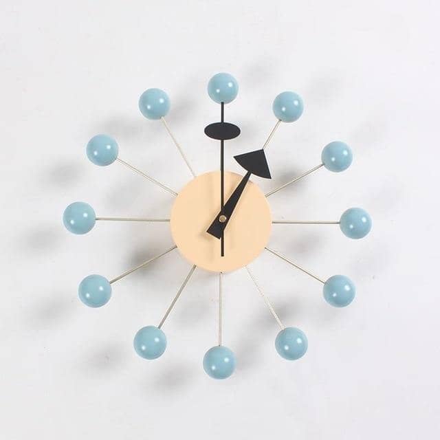 Moderne Veggklokke 3D Design Stille og Minimalistisk 32 cm | Skanto