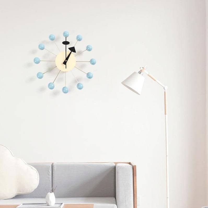 Moderne veggklokke 3D-design stille og minimalistisk 32 cm | Skanto