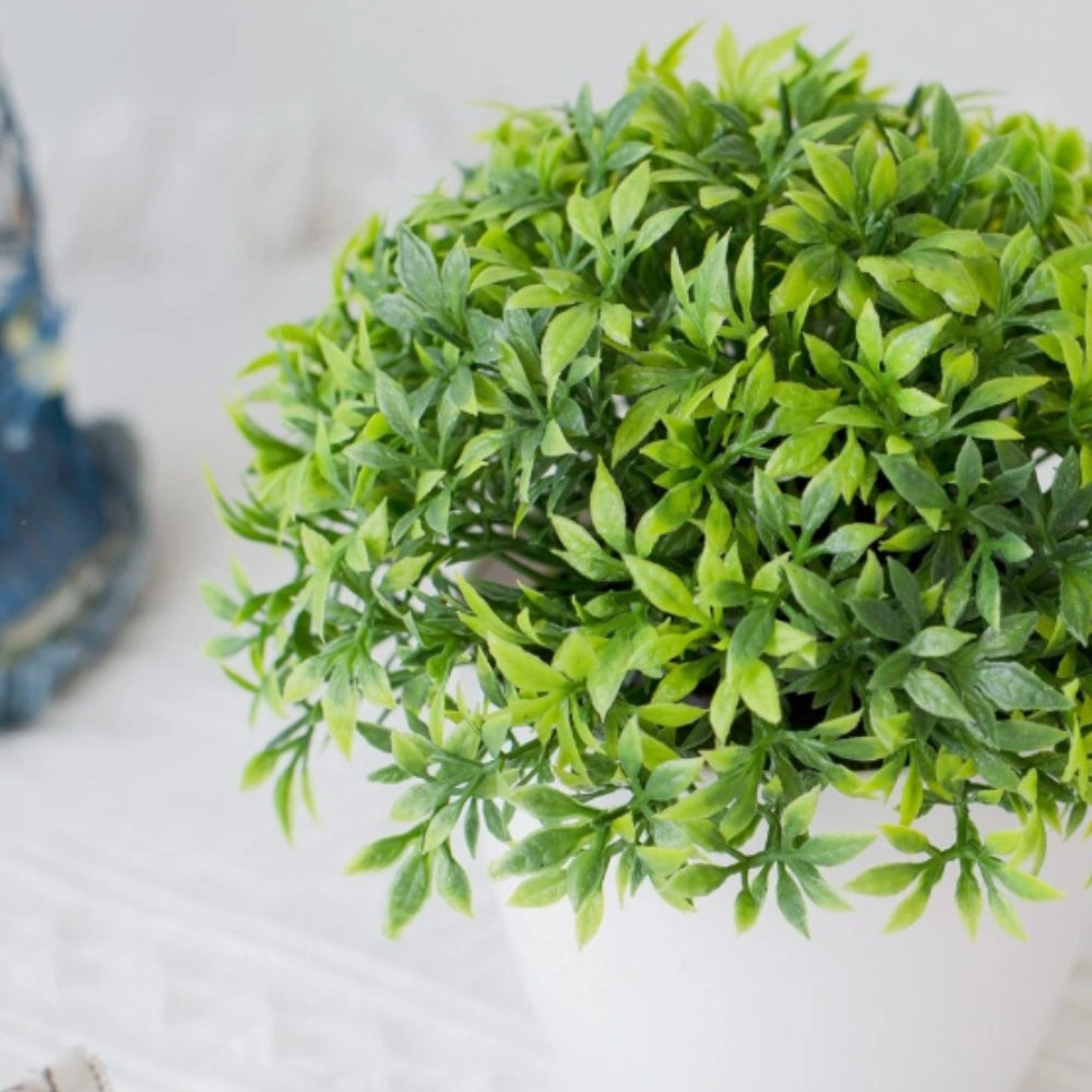 Skanto | Minimalist Kunstig Buksbom Bonsai Potte Dekor