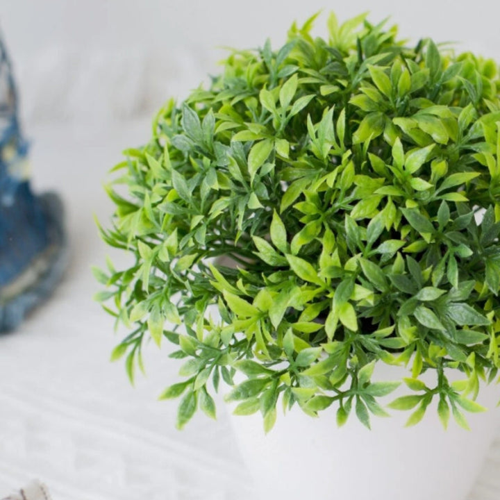 Skanto | Minimalist Kunstig Buksbom Bonsai Potte Dekor