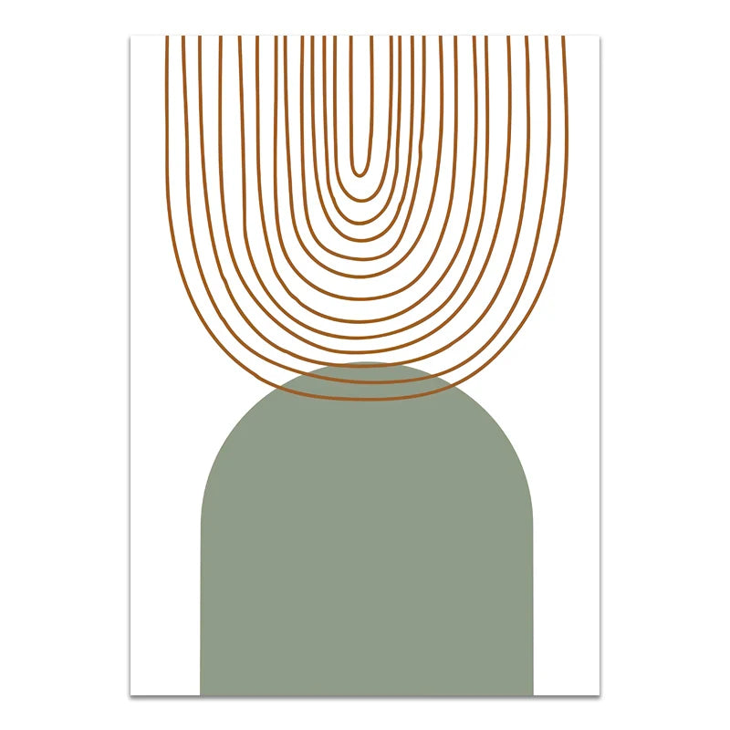 Minimalistisk Bohemsk Botanisk Veggkunst Fint Kunst Lærredstrykk Nøytral Farge Galleri Veggbilder For Stue | Skanto