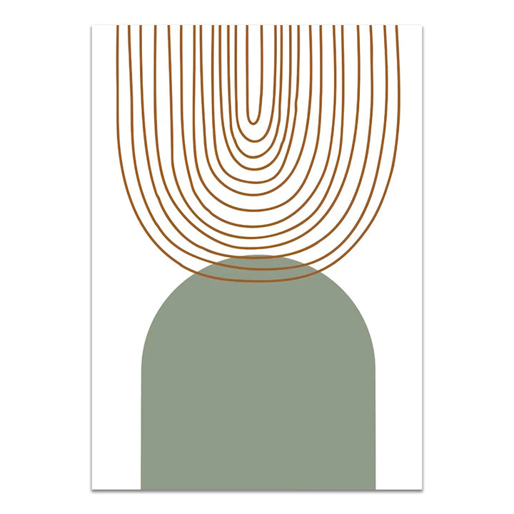 Minimalistisk Bohemsk Botanisk Veggkunst Fint Kunst Lærredstrykk Nøytral Farge Galleri Veggbilder For Stue | Skanto