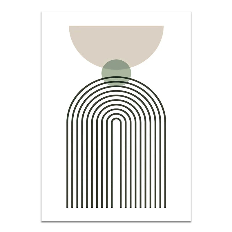 Minimalistisk Bohemsk Botanisk Veggkunst Fint Kunst Lærredstrykk Nøytral Farge Galleri Veggbilder For Stue | Skanto