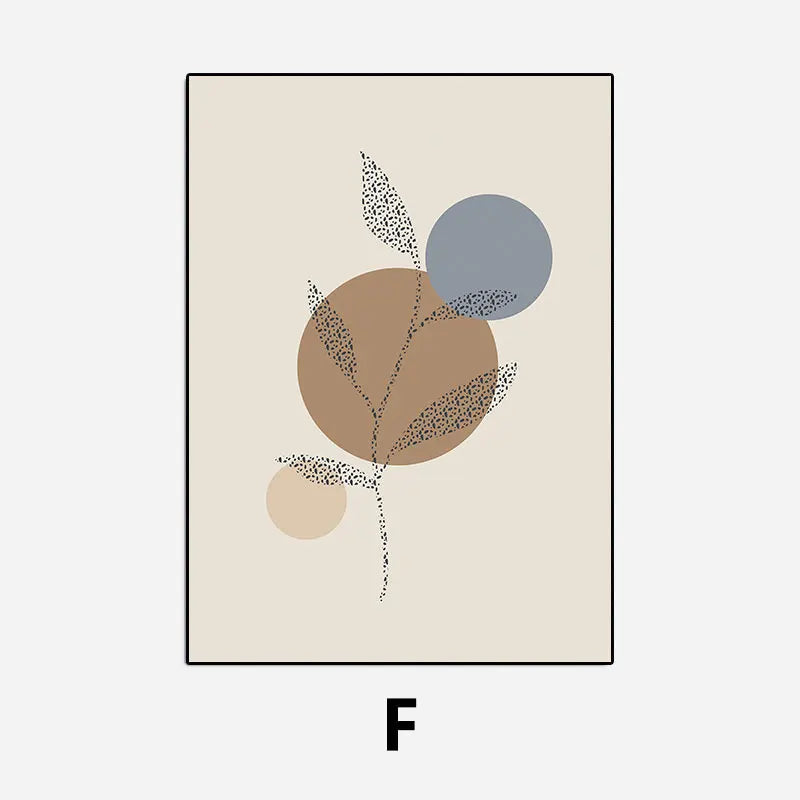 Minimalistisk naturlig stilleben veggkunst Fine Art lerretsutskrifter nøytrale farger nordiske bilder for stue spisestue soverom kunst dekor | Skanto