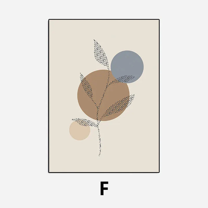 Minimalistisk naturlig stilleben veggkunst Fine Art lerretsutskrifter nøytrale farger nordiske bilder for stue spisestue soverom kunst dekor | Skanto