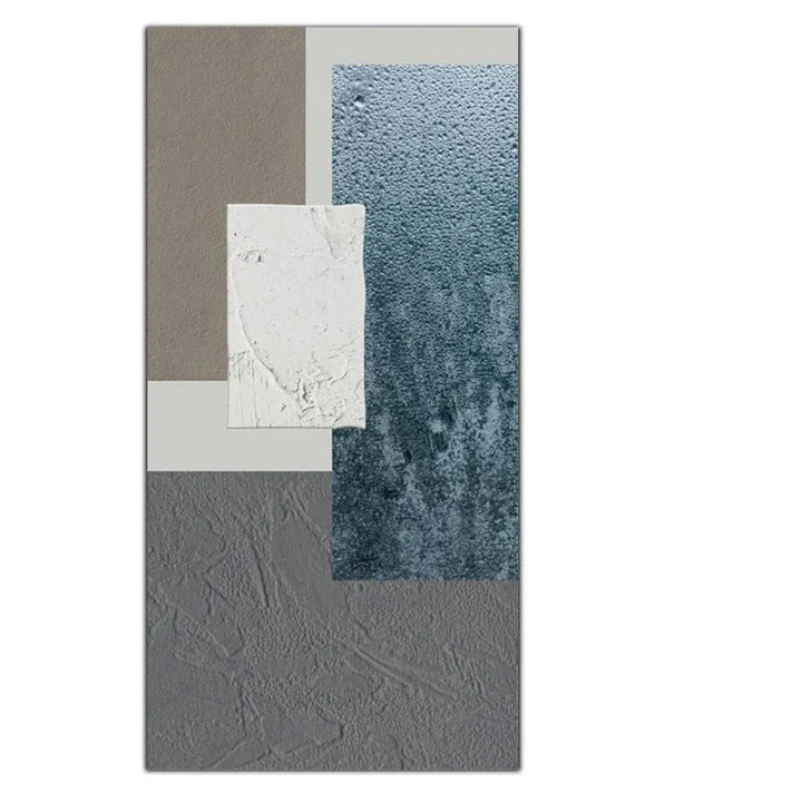Minimalistisk Teksturert Abstrakt Veggkunst Fin Kunstler lerrettrykk Bilder For Moderne Stuer Foyer Kunst For Samtidsinteriør | Skanto